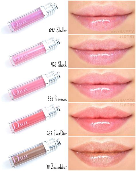 dior addict stellar gloss 092|dior lip gloss color chart.